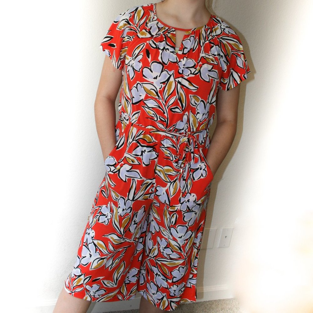 Wisp Petite Capri Romper - Size 4P